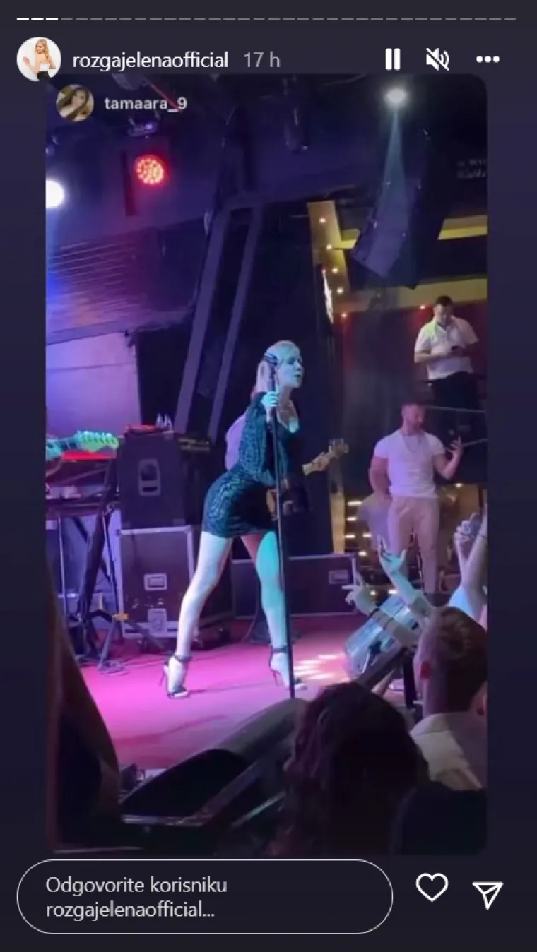 Pjevačica Jelena Rozga ima radno ljeto, a nakon nastupa na Fusion Festivalu u Splitu nastupila je i u Budvi.