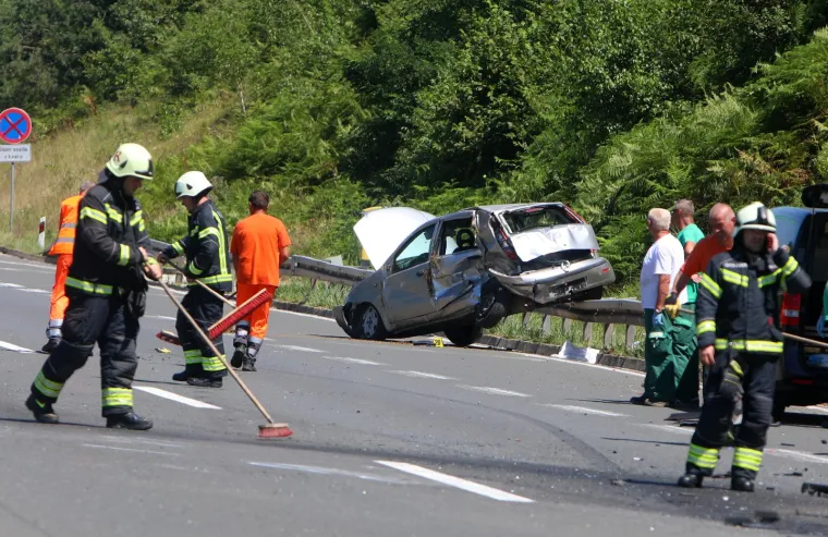 Završio očevid nesreće, osumnjičen vozač slovenske registracije: Pogledajte kako izgleda mjesto stravične prometne nesreće: Prizori su jezivi