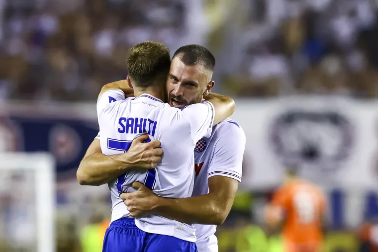 Pogledajte ogromno slavlje Hajdukovih nogometaša nakon zaslužene pobijede protiv Vitorije