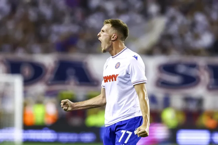 Pogledajte ogromno slavlje Hajdukovih nogometaša nakon zaslužene pobijede protiv Vitorije