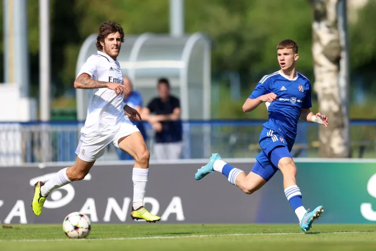 Dinamovi juniori pobijedili Real Madrid, sjajnu utakmicu za Modre odigrao nogometaš koji je nedavno stigao iz Hajduka