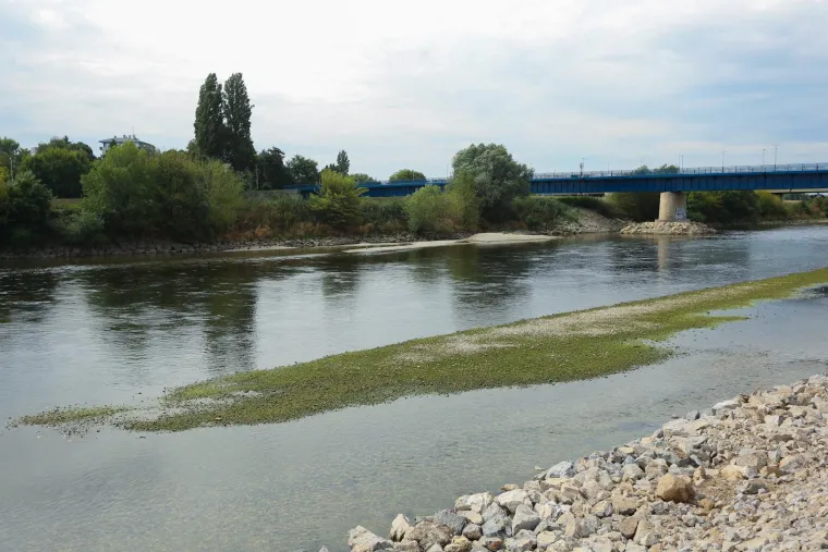 Vodostaj Save u Zagrebu toliko je nizak da se doslovno vidi dno korita