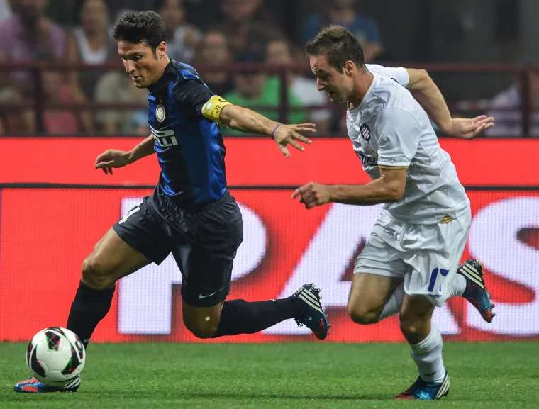 Javier Zanetti i Goran Jozinović