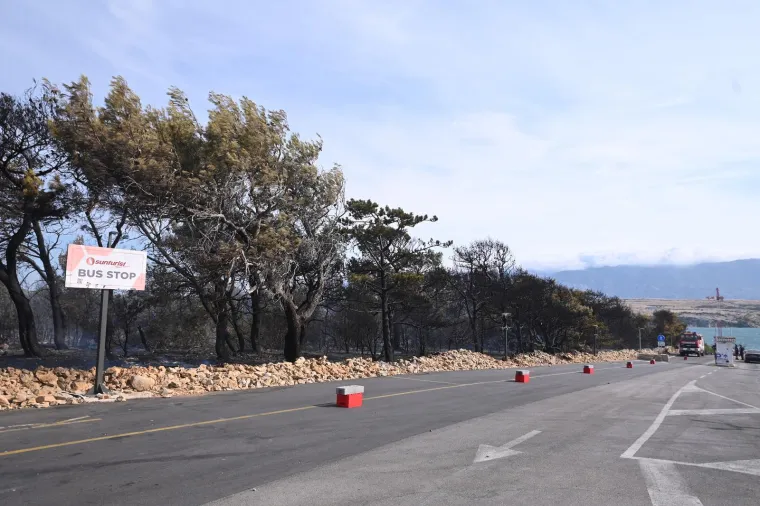 'Ogoljena' omiljena party destinacija: Pogledajte kako izgleda Zrće poslije velikog požara