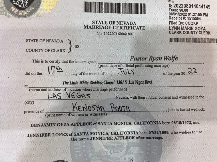 Tek nekoliko dana nakon vjenčanja u Las Vegasu, Jennifer Lopez i Ben Affleck odlučili su se odvojiti