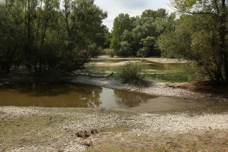 Ovo jako dugo nije viđeno u Zagrebu! Savu se na nekim mjestima čak može i prehodati, na Bundeku se vidi dno