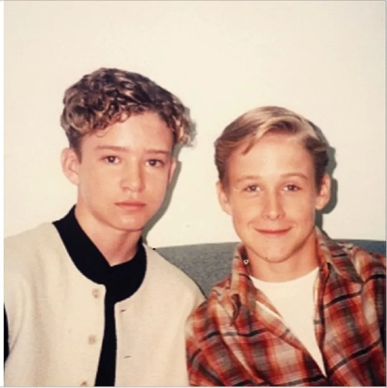 Ryan Gosling kao dijete (desno)