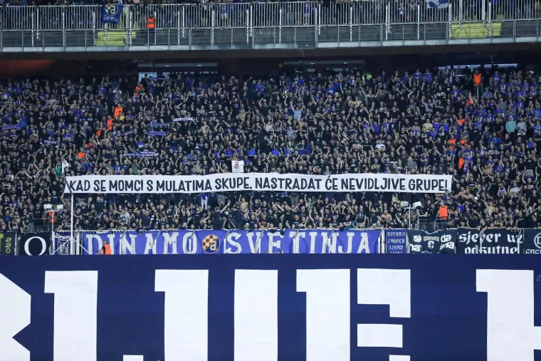 Boysi podigli poruku Torcidi, 'zapalili' Sjever pa slavili uz Grdovićevu hit obradu; 'Kad se momci s mulatima skupe...'