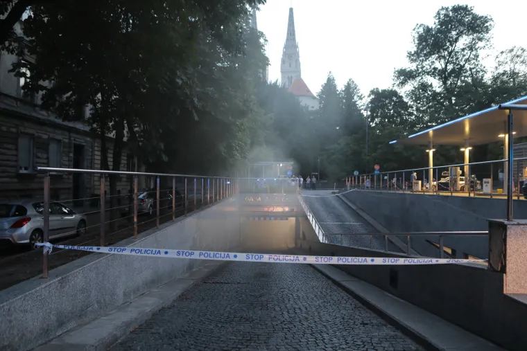Gori u centru Zagreba! Grad je ispunjen dimom, u podzemnoj garaži zapalio se automobil