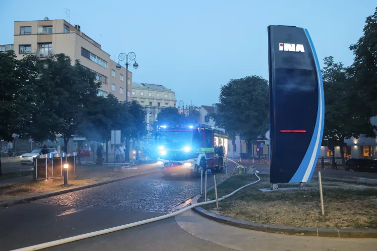 Gori u centru Zagreba! Grad je ispunjen dimom, u podzemnoj garaži zapalio se automobil