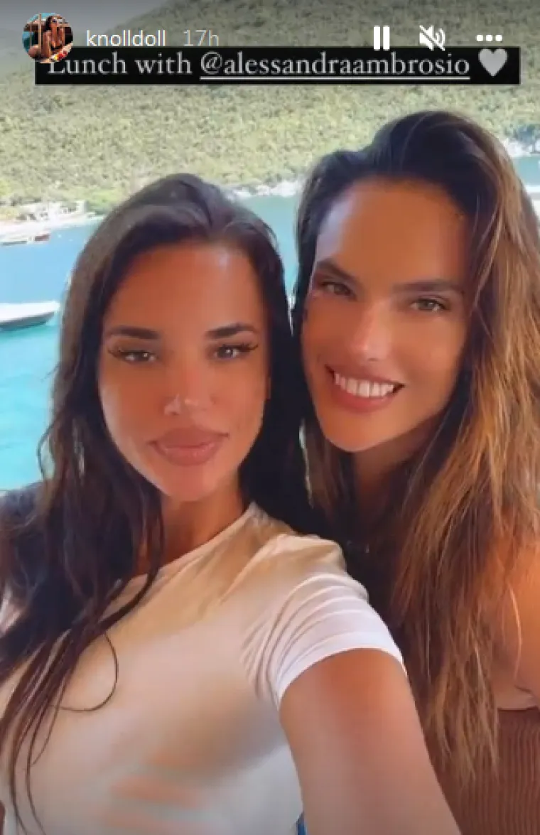 Ivana Knoll i Alessandra Ambrosio
