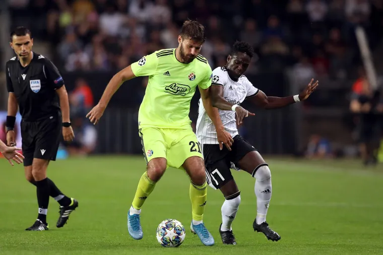 Dinamo - Rosenborg 2:0, 1:1 2019/2020 (Dinamo u&scaron;ao u Ligu Prvaka)