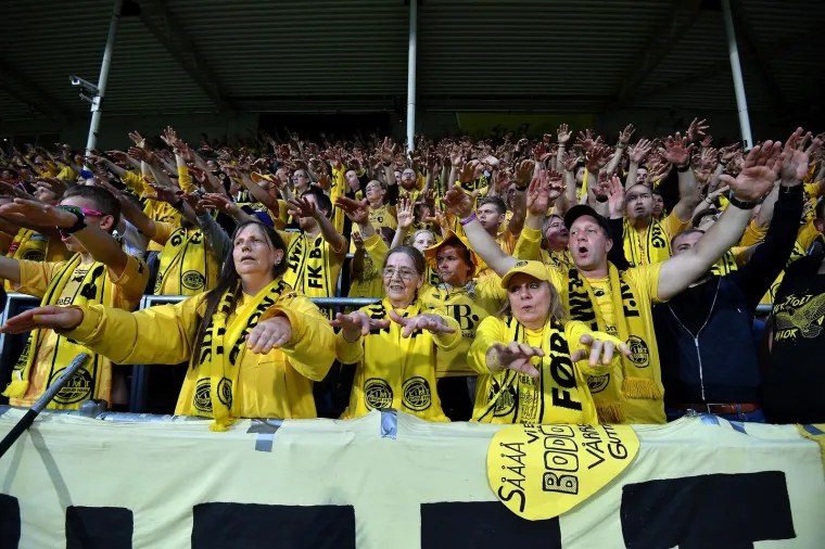 Kakvi navijači: Fantastična atmosfera na utakmici Bodo/Glimta i Dinama