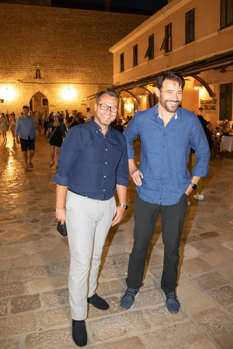 Goran Višnjić i Robert Bošković