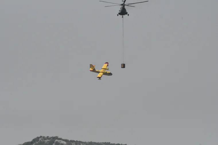 Dva požara iznad Kaštela