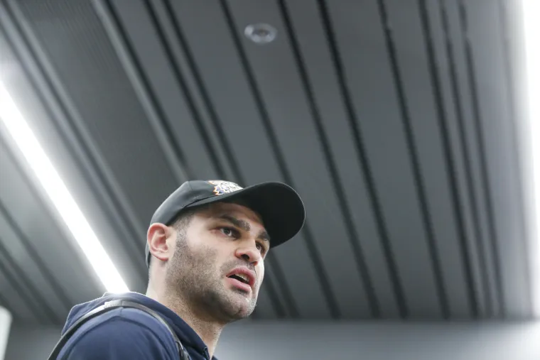 Povratak sa stilom uz osmijeh na licu: Filipa Hrgovića u Zagrebu dočekala njegova bolja polovica