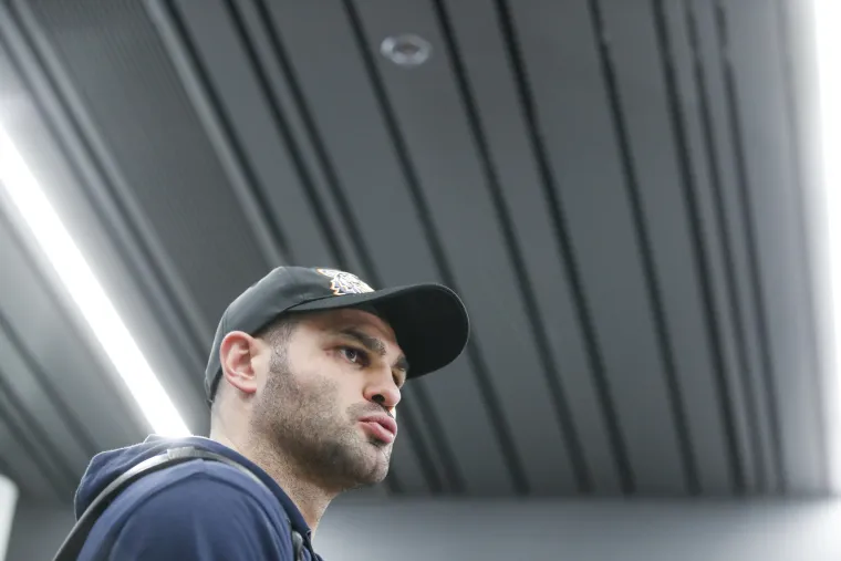 Povratak sa stilom uz osmijeh na licu: Filipa Hrgovića u Zagrebu dočekala njegova bolja polovica