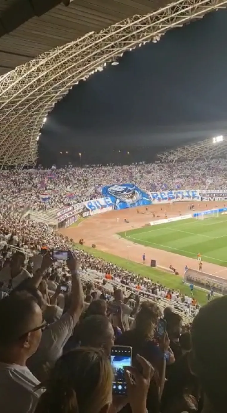 VELIKA GALERIJA Suze, borba i znoj: Donosimo najbolje detalje iz poljudskog okr&scaron;aja Hajduka i Villarreala