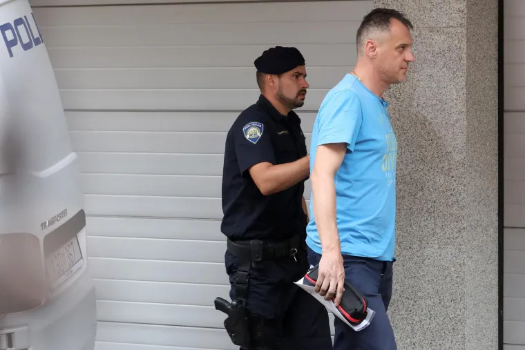 Pretres kuće Damira &Scaron;kugora koji je uhićen u velikoj USKOK-ovoj akciji.  