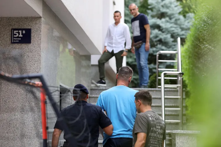 Pretres kuće Damira &Scaron;kugora koji je uhićen u velikoj USKOK-ovoj akciji.  