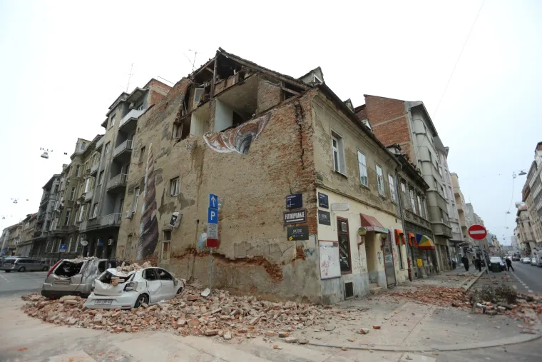 Anamarijina zgrada najviše je stradala... Postala je ruglo Zagreba, proglašena je opasnom, a sad je zarasla
