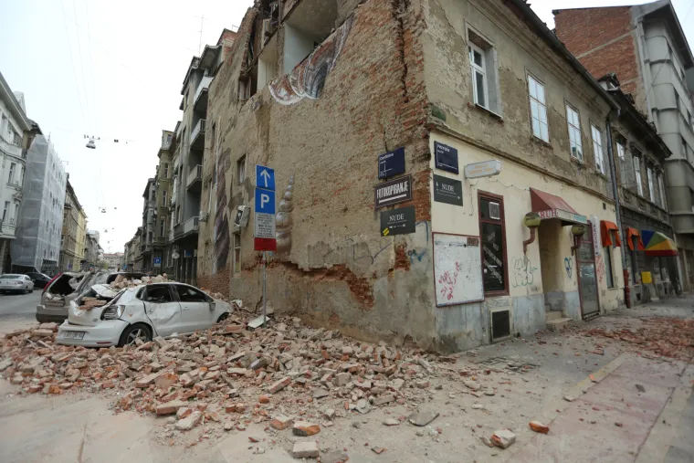 Anamarijina zgrada najviše je stradala... Postala je ruglo Zagreba, proglašena je opasnom, a sad je zarasla
