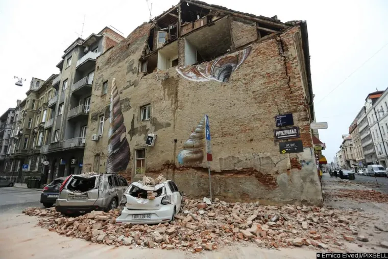 Anamarijina zgrada najvi&scaron;e je stradala... Postala je ruglo Zagreba, progla&scaron;ena je opasnom, a sad je zarasla