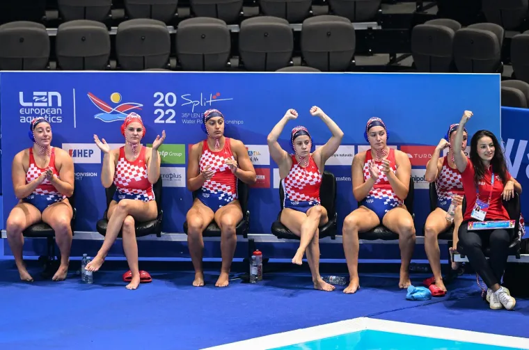 Hrvatske vaterpolistice potopile Njemačku: Pogledajte najbolje detalje dvoboja u Splitu