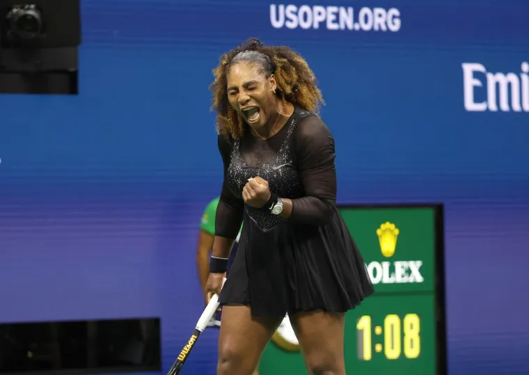Kraljica priredila spektakl na US Openu: Serena igrala u dijamantima, navijači je iznenadili koreografijom