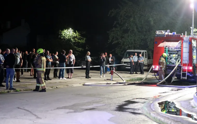 Pogledajte dramatične trenutke i posljedice velikog požara kuća u nizu u Zaprešiću
