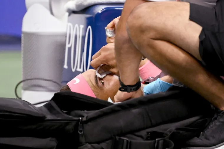 Rafael Nadal se ozlijedio u pobjedi na US Openu, reket ga pogodio u nos: 'To mi se dogodilo i s palicom za golf...'