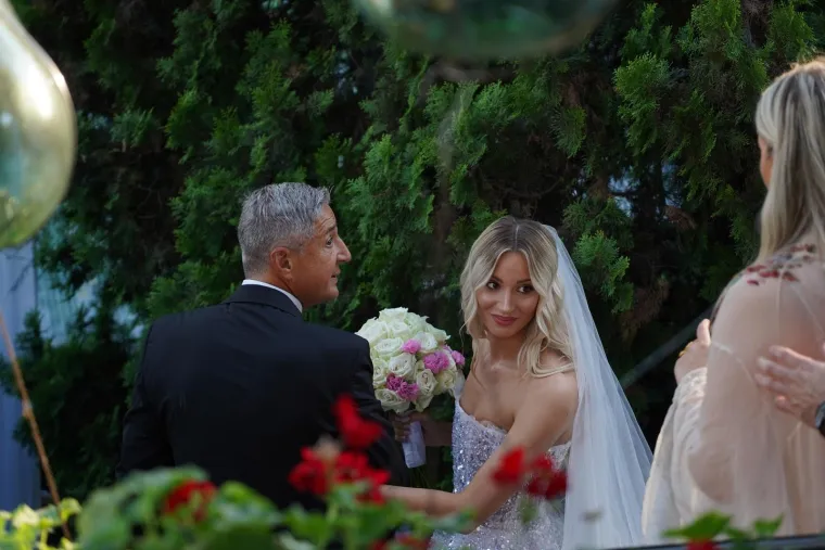 Milica Jeremić i njezin otac