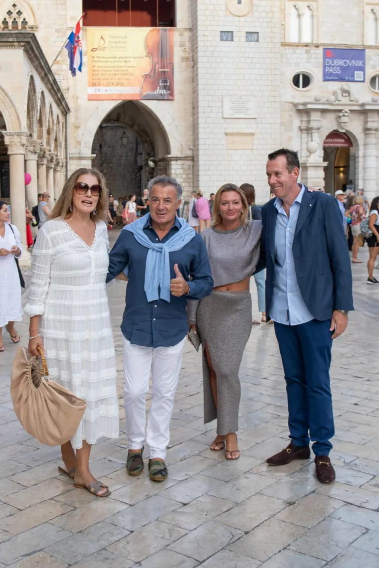 Slavica Ecclestone i Jean Alesi