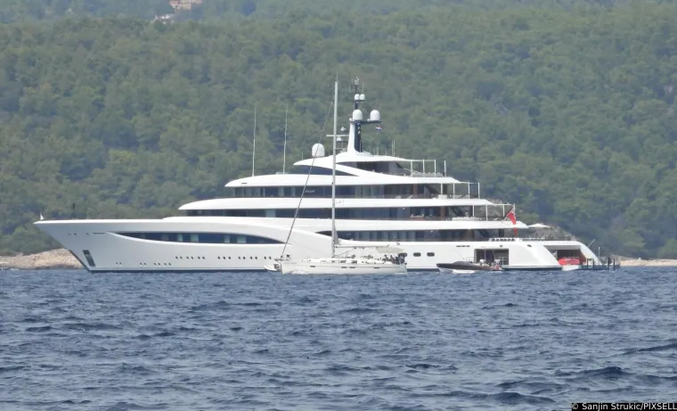 Jahta kojom su Beyonce i Jay-Z krstarili Jadranom.