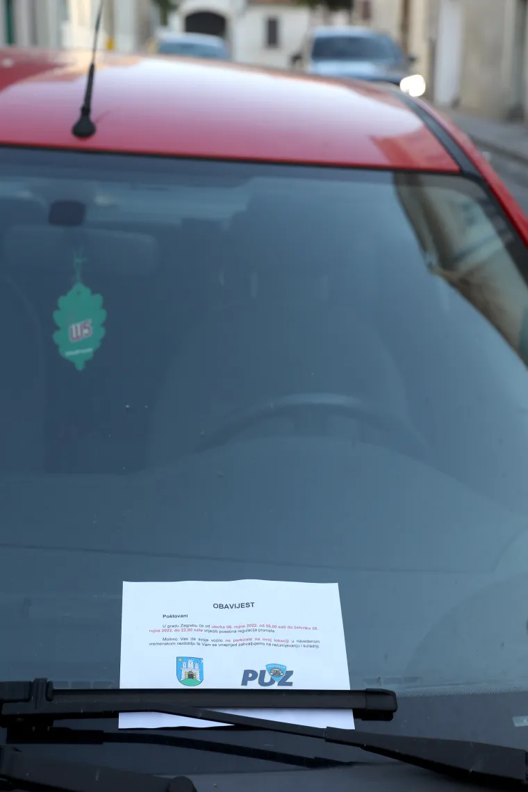 Zeleni val je zakrčen! Krenuo je prometni kaos u Zagrebu, stiže nam Erdogan. Dizat će aute s parkirnih mjesta