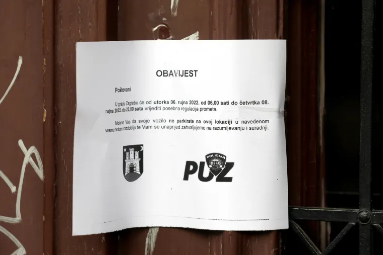 Zeleni val je zakrčen! Krenuo je prometni kaos u Zagrebu, stiže nam Erdogan. Dizat će aute s parkirnih mjesta