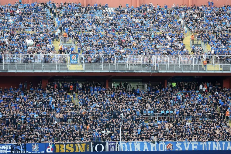 Praznik nogometa u Zagrebu: Pogledajte spektakularne kadrove s Maksimira i iz centra prije utakmice