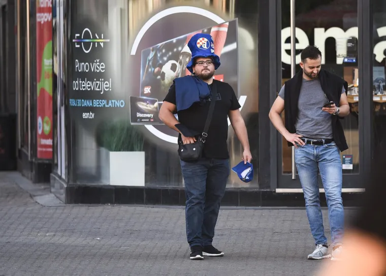 Praznik nogometa u Zagrebu: Pogledajte spektakularne kadrove s Maksimira i iz centra prije utakmice