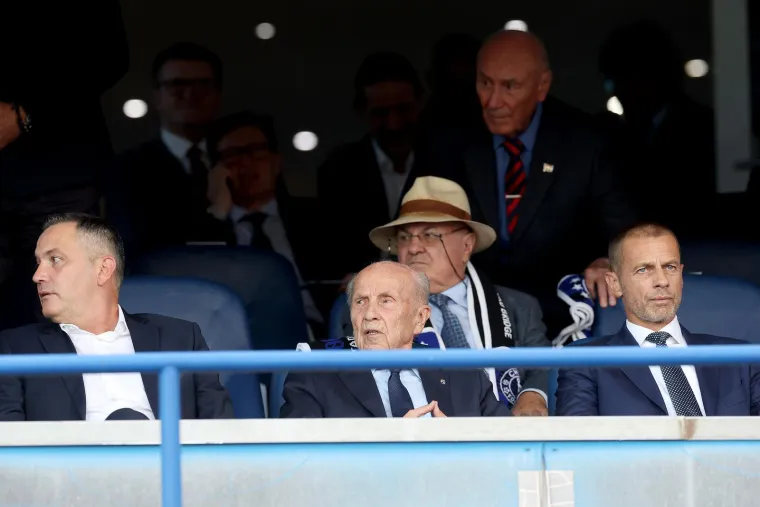 Mirko Bari&scaron;ić, Marijan Kustić i Aleksandar Čeferin