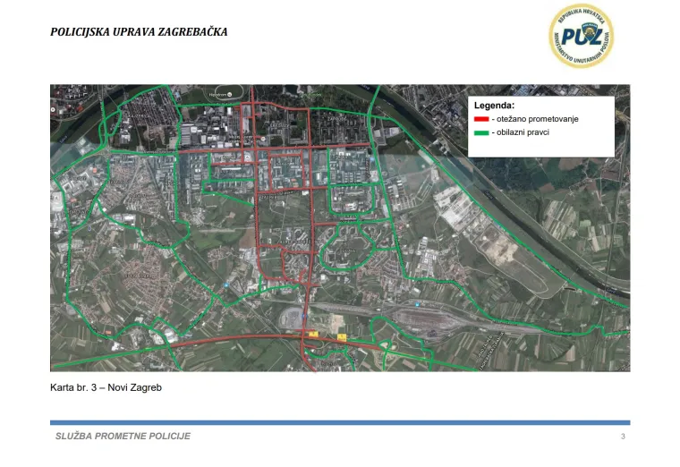 Pogledajte koje zagrebačke ulice trebate izbjegavati zbog velikih blokada: Hmmm... možda je najbolje da ostanete doma