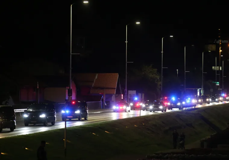 Pogledajte &scaron;tićenu kolonu vozila kojom je turski predsjednik Erdoğan do&scaron;ao do Hotela Sheraton u Zagrebu