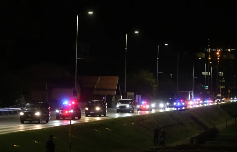 Pogledajte &scaron;tićenu kolonu vozila kojom je turski predsjednik Erdoğan do&scaron;ao do Hotela Sheraton u Zagrebu