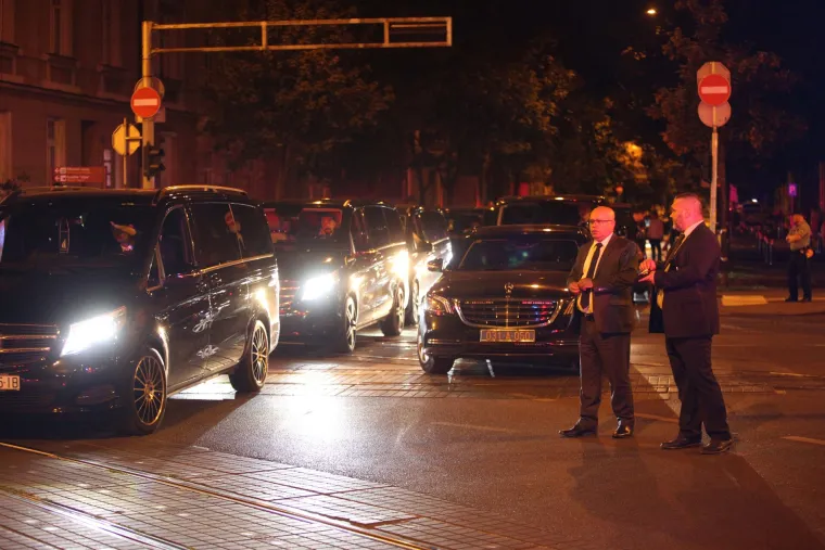 Pogledajte &scaron;tićenu kolonu vozila kojom je turski predsjednik Erdoğan do&scaron;ao do Hotela Sheraton u Zagrebu