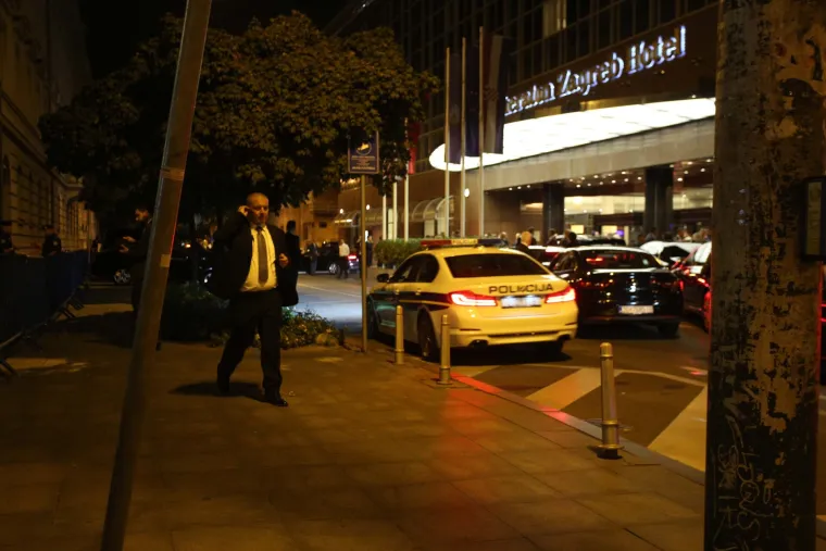Pogledajte &scaron;tićenu kolonu vozila kojom je turski predsjednik Erdoğan do&scaron;ao do Hotela Sheraton u Zagrebu