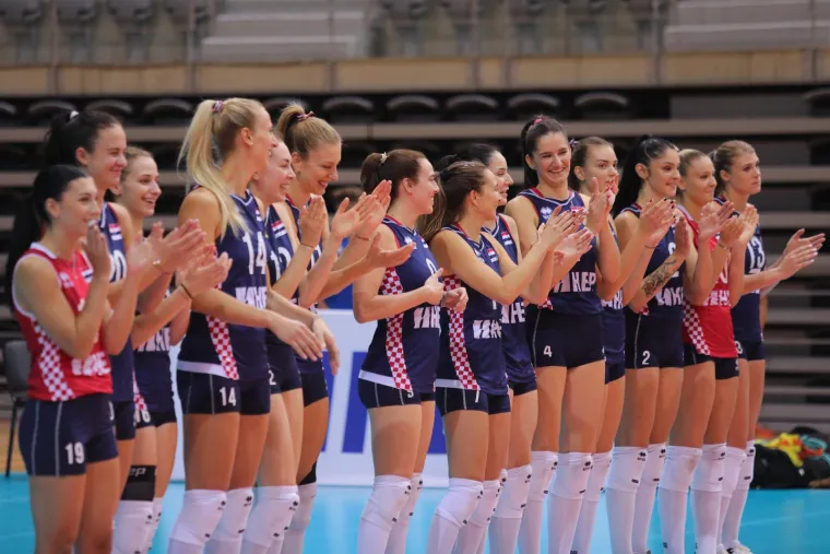 Trijumf hrvatskih odbojkašica: Donosimo najbolje kadrove s dvoboja koji ih je odveo na Europsko prvenstvo