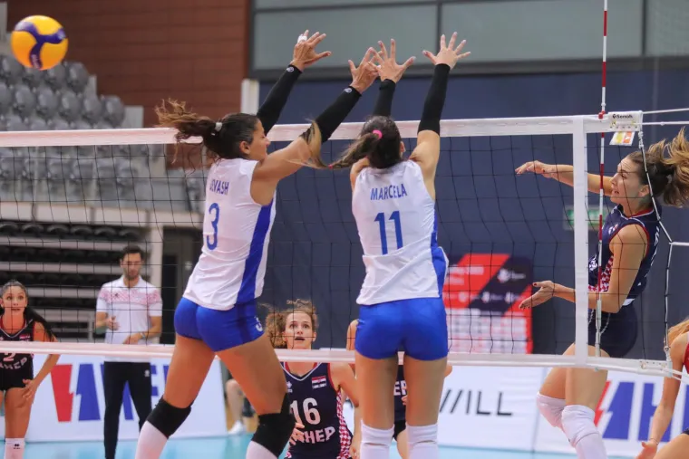 Trijumf hrvatskih odbojkašica: Donosimo najbolje kadrove s dvoboja koji ih je odveo na Europsko prvenstvo