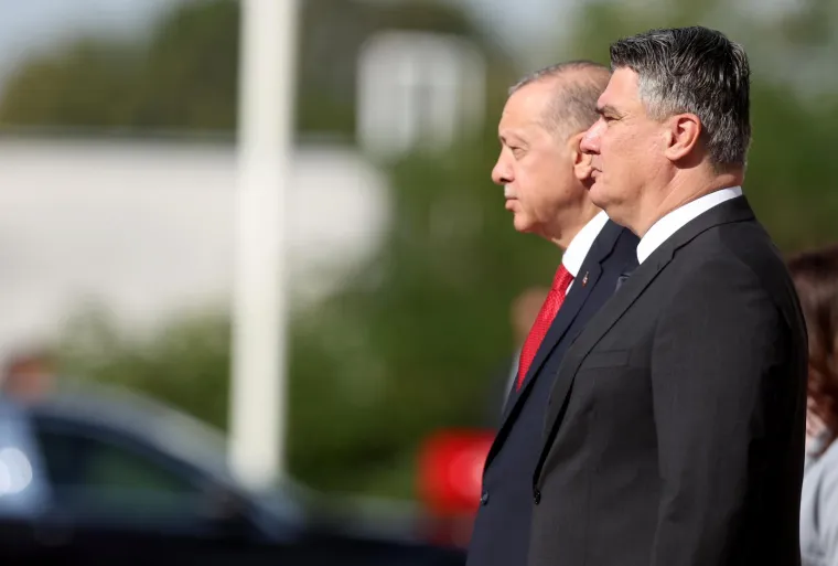 Pogledajte susret Milanovića i Erdogana. S njima su i elegantne prve dame, Sanja Musić Milanović i Emine Erdogan