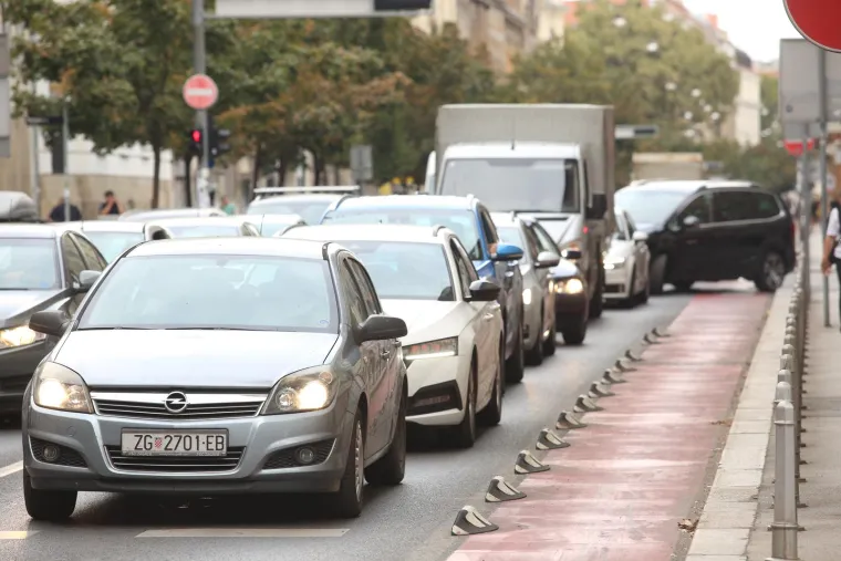 Velike prometne gužve u centru Zagreba zbog posjeta turskog predsjednika Erdogana