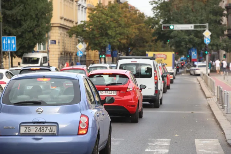 Velike prometne gužve u centru Zagreba zbog posjeta turskog predsjednika Erdogana