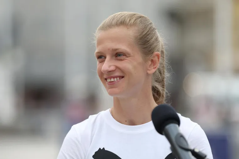 Paola, Tina i Nea aduti su hrvatske atletike: Danas na glavnom zagrebačkom trgu plijenile su djevojke pažnju